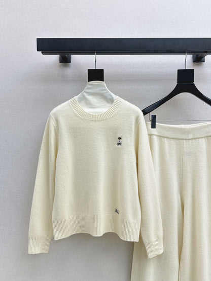 Ralp 25fw knit sweater pant set
