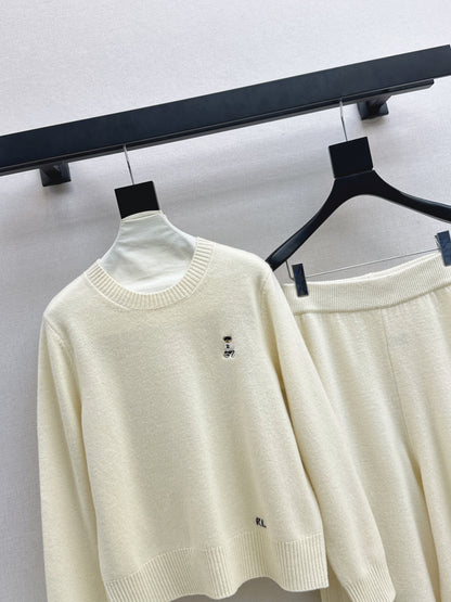 Ralp 25fw knit sweater pant set