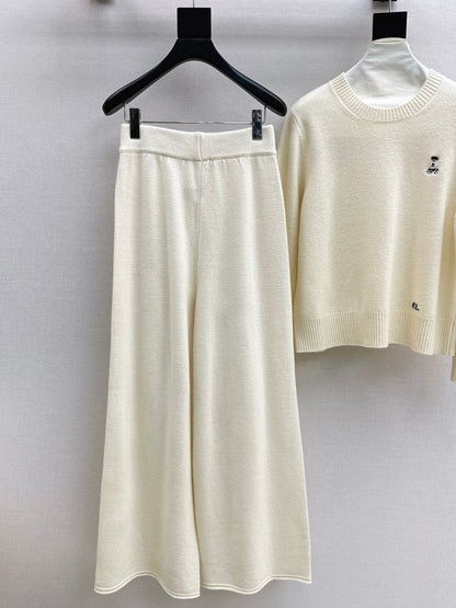Ralp 25fw knit sweater pant set