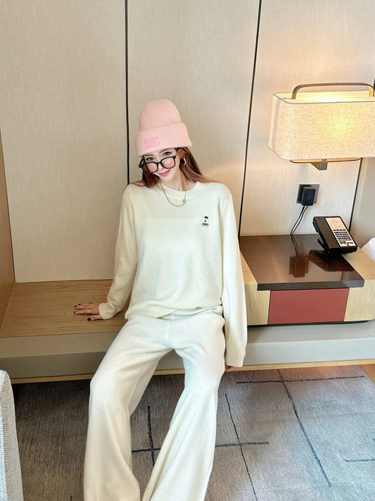 Ralp 25fw knit sweater pant set