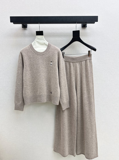 Ralp 25fw knit sweater pant set