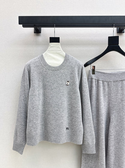 Ralp 25fw knit sweater pant set