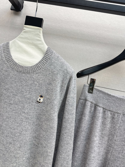 Ralp 25fw knit sweater pant set