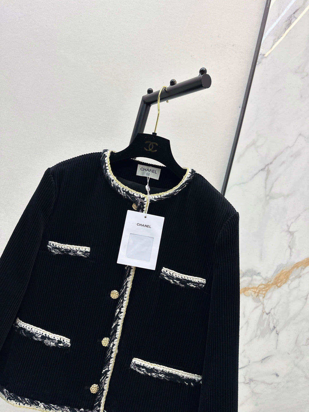 Chan 25fw velvet jacket