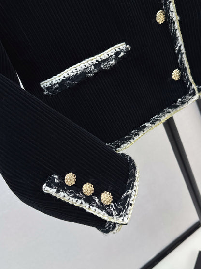 Chan 25fw velvet jacket