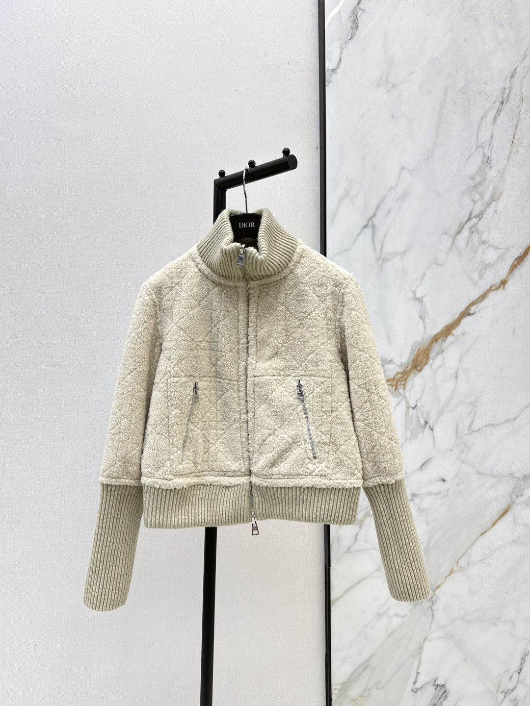 CD 25fw lamp fleece jacket