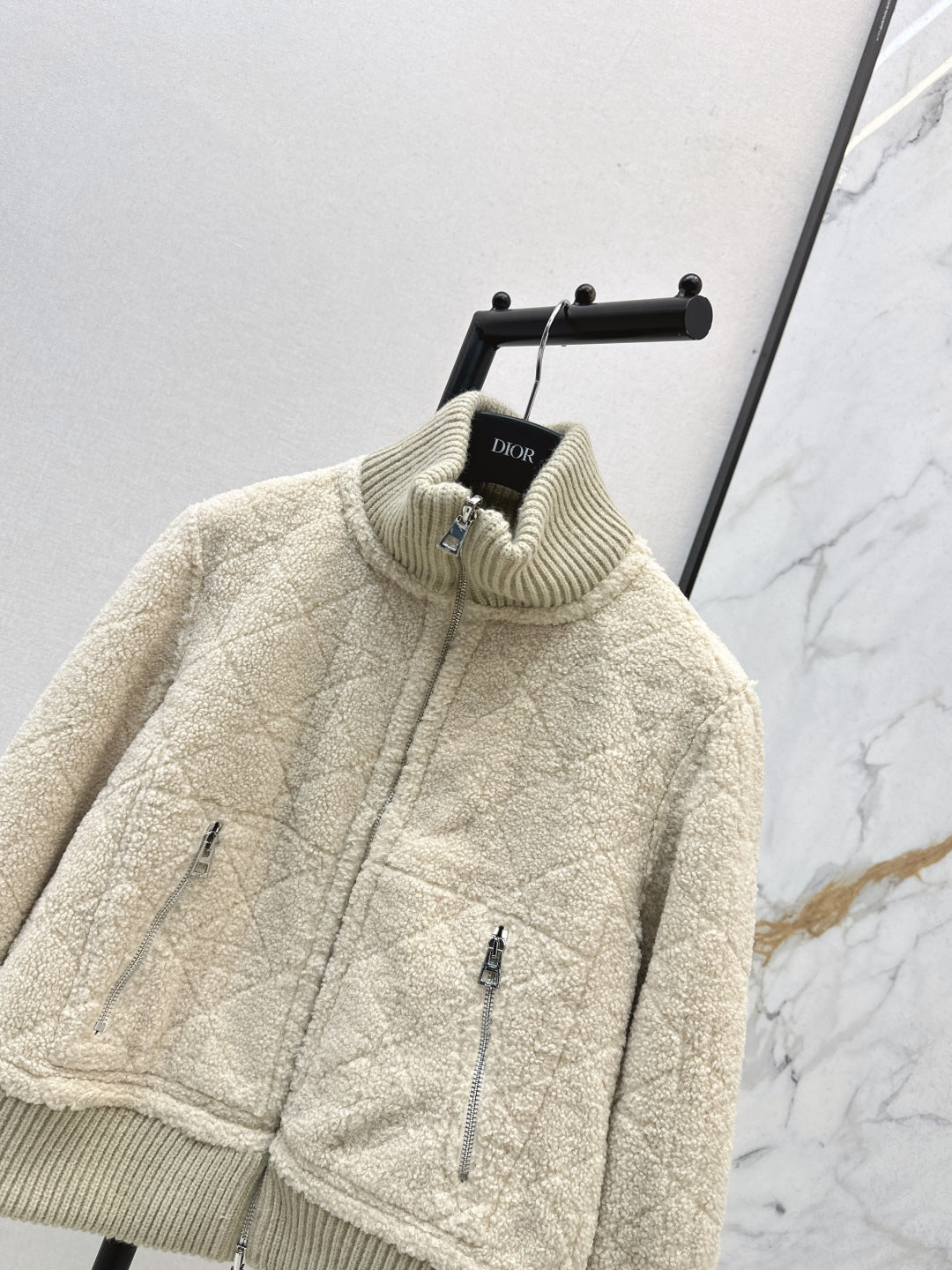 CD 25fw lamp fleece jacket