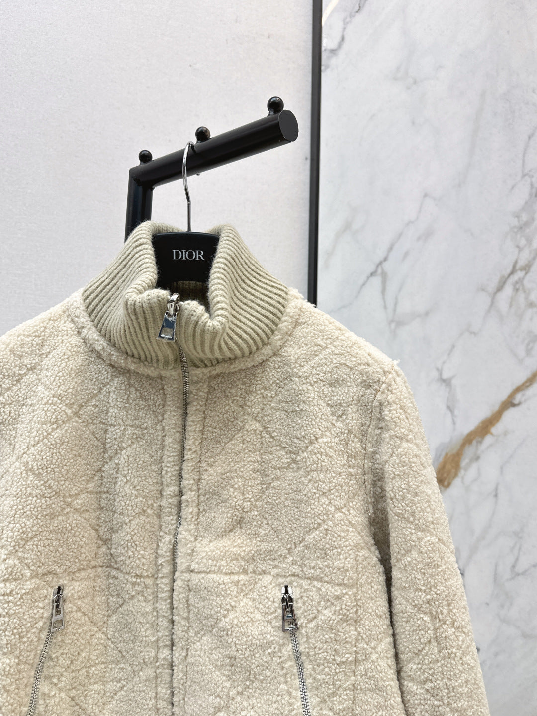 CD 25fw lamp fleece jacket