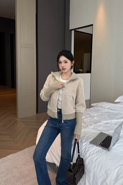 CD 25fw lamp fleece jacket