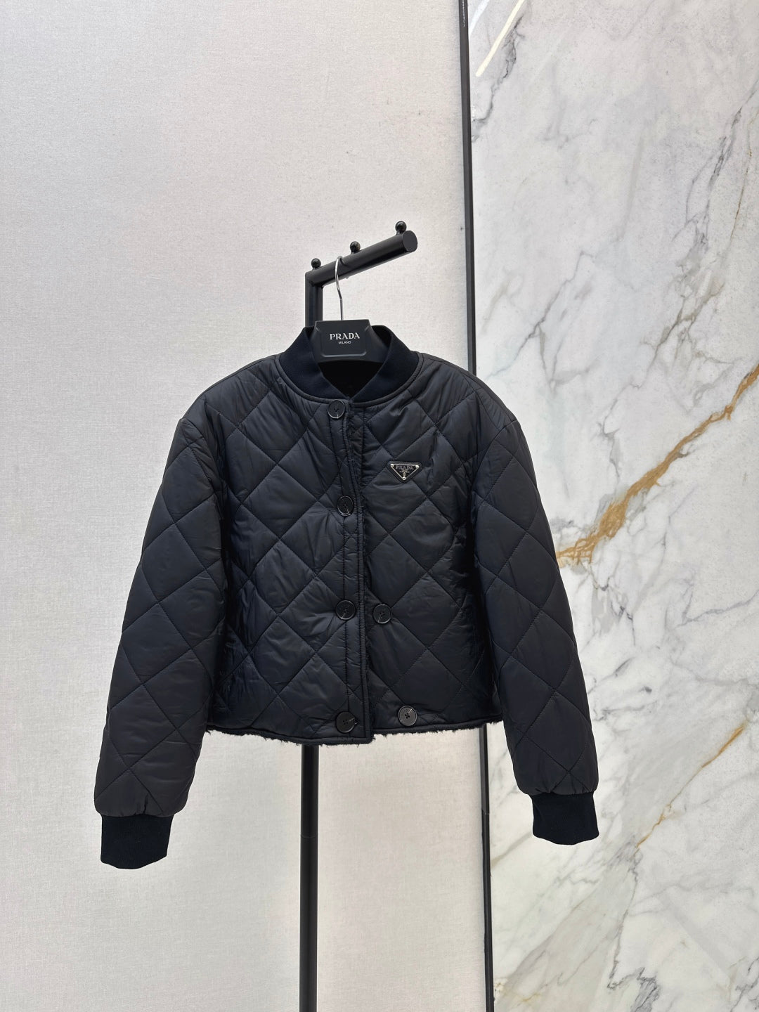 Prad 25fw reversible padded jacket
