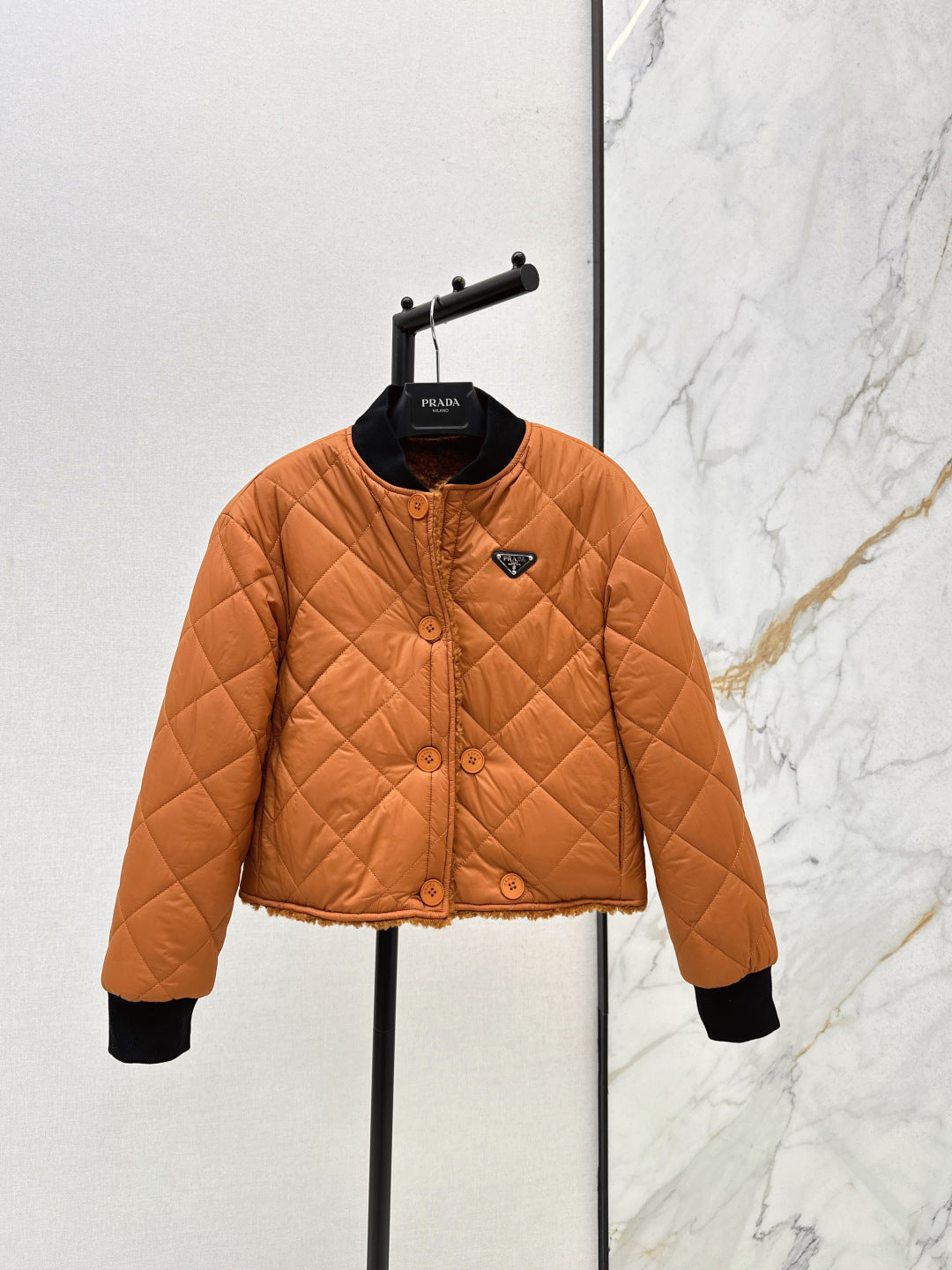Prad 25fw reversible padded jacket