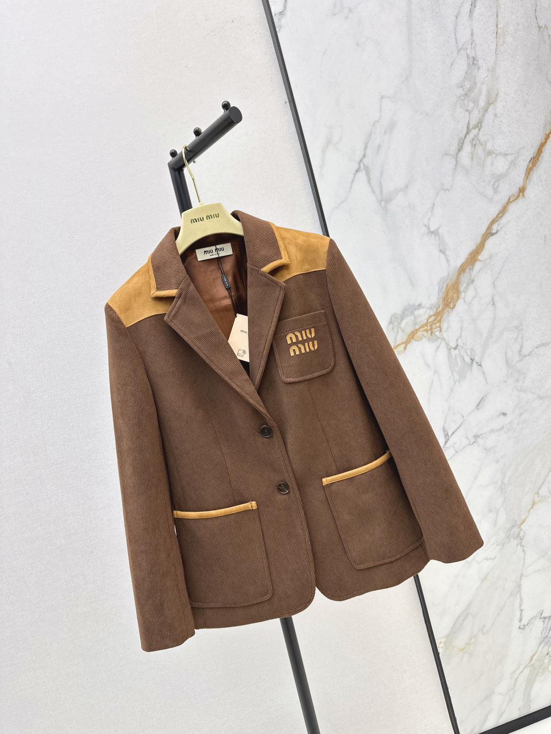 Miu 25fw corduroy jacket