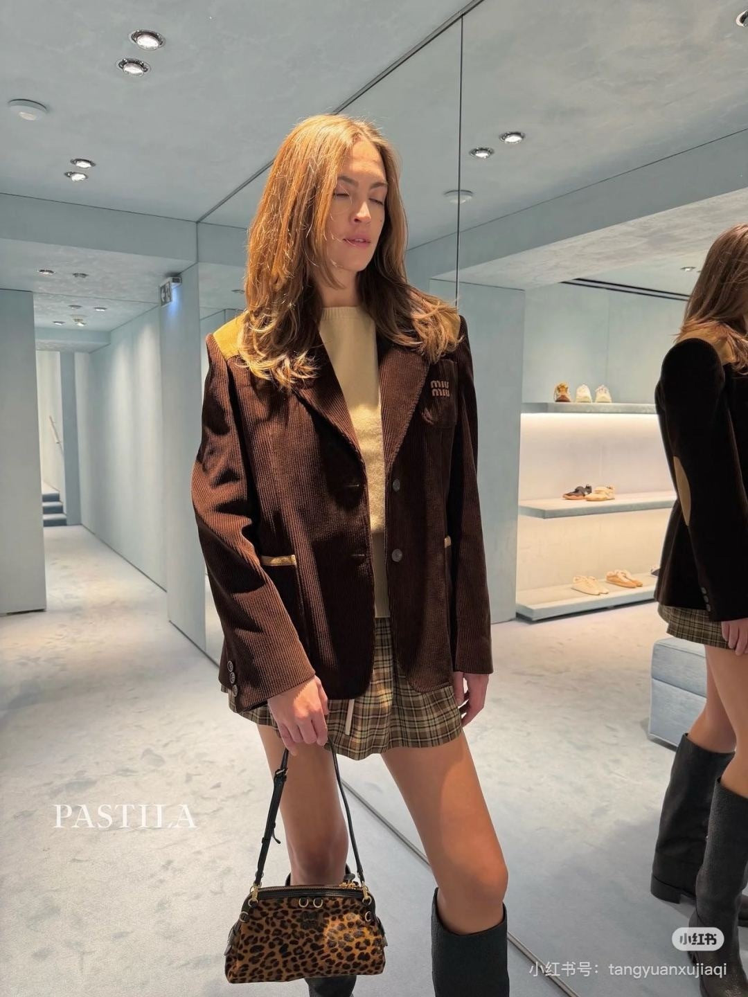 Miu 25fw corduroy jacket