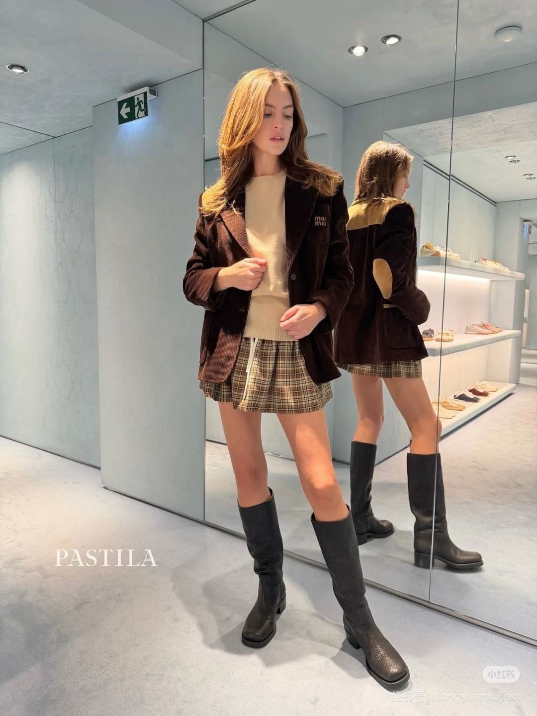 Miu 25fw corduroy jacket