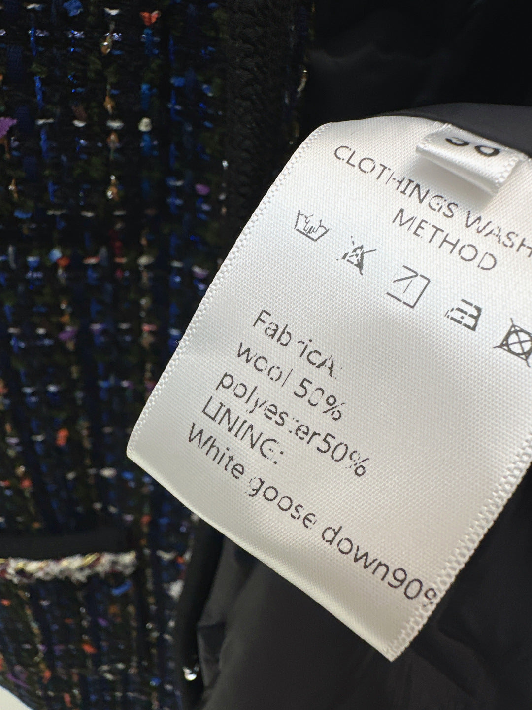 Chan 25fw houndstooth jacket