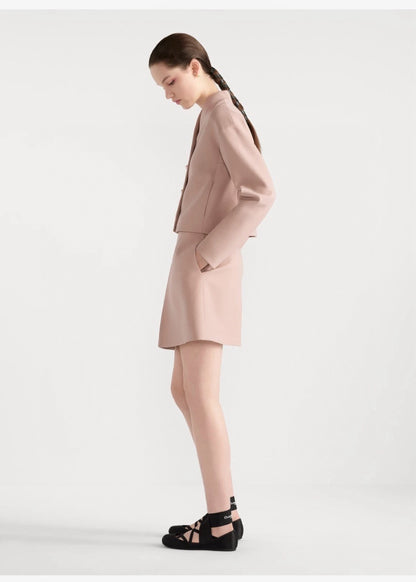 CD 25fw elegant jacket skirt set