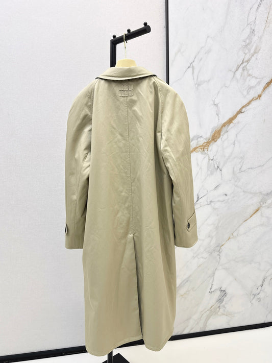 Miu 25fw reversible trench coats