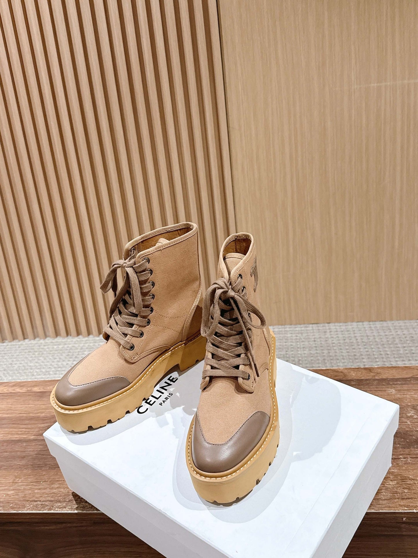 Celi 25fw combat boots