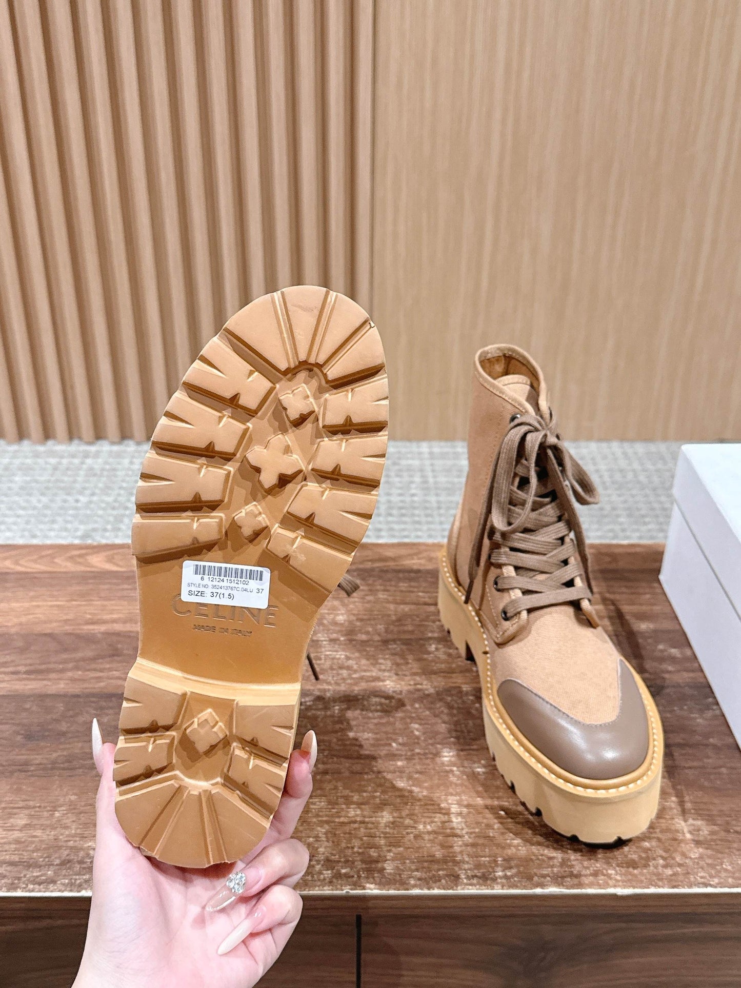 Celi 25fw combat boots