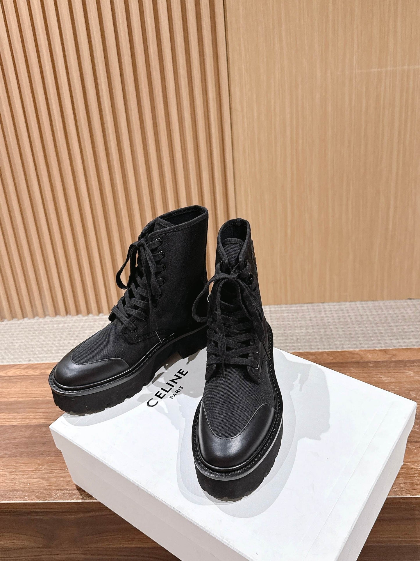 Celi 25fw combat boots