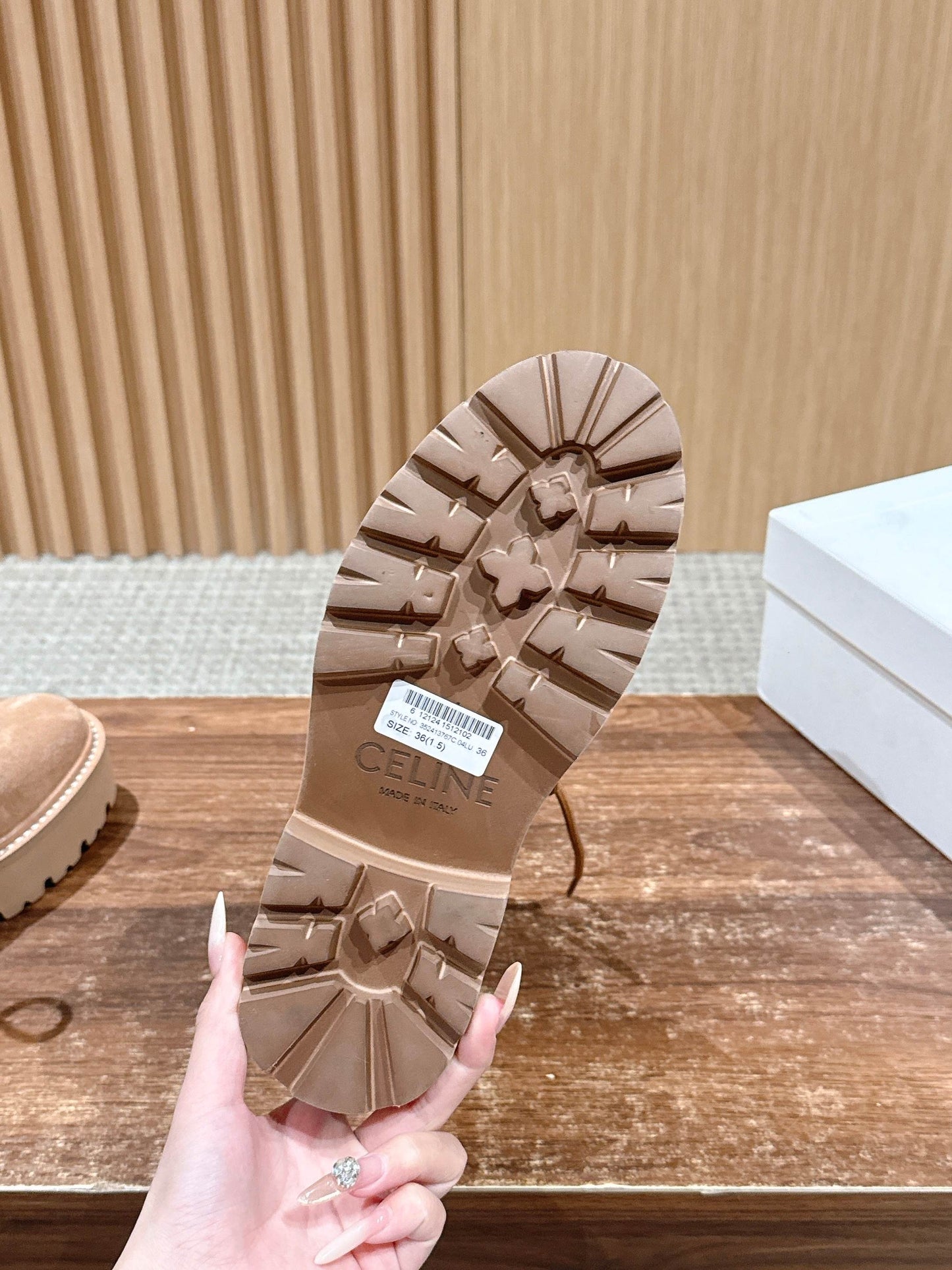 Celi 25fw combat boots