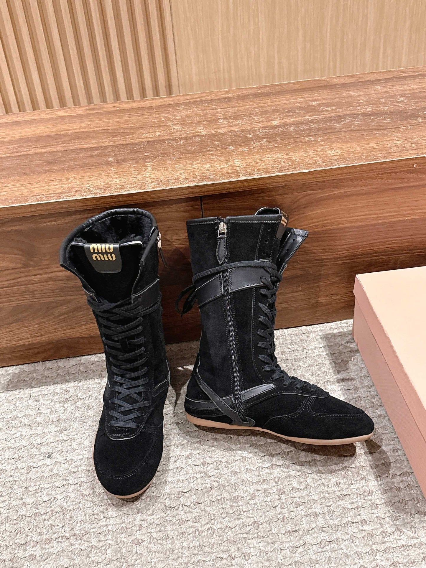 Miu 25fw half boots