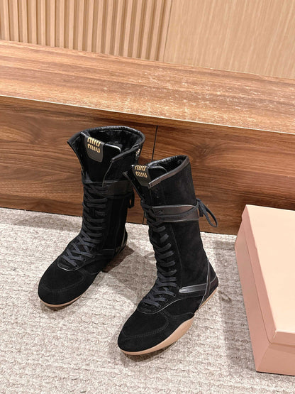 Miu 25fw half boots