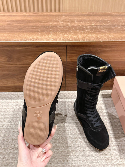 Miu 25fw half boots