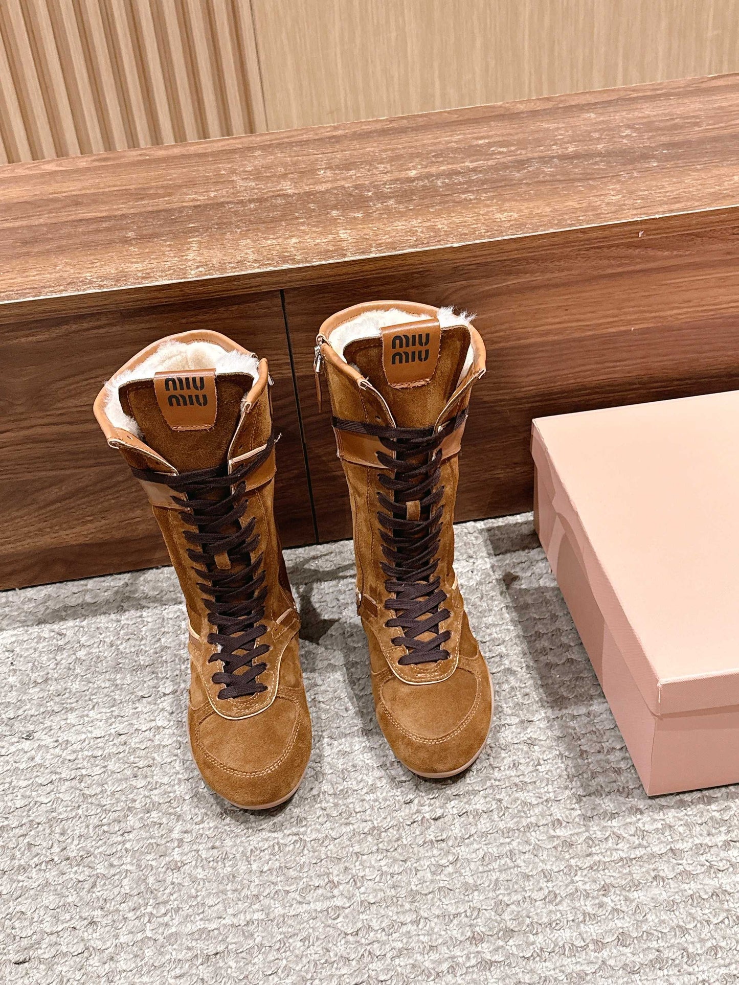 Miu 25fw half boots