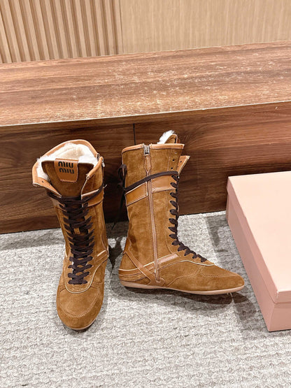 Miu 25fw half boots