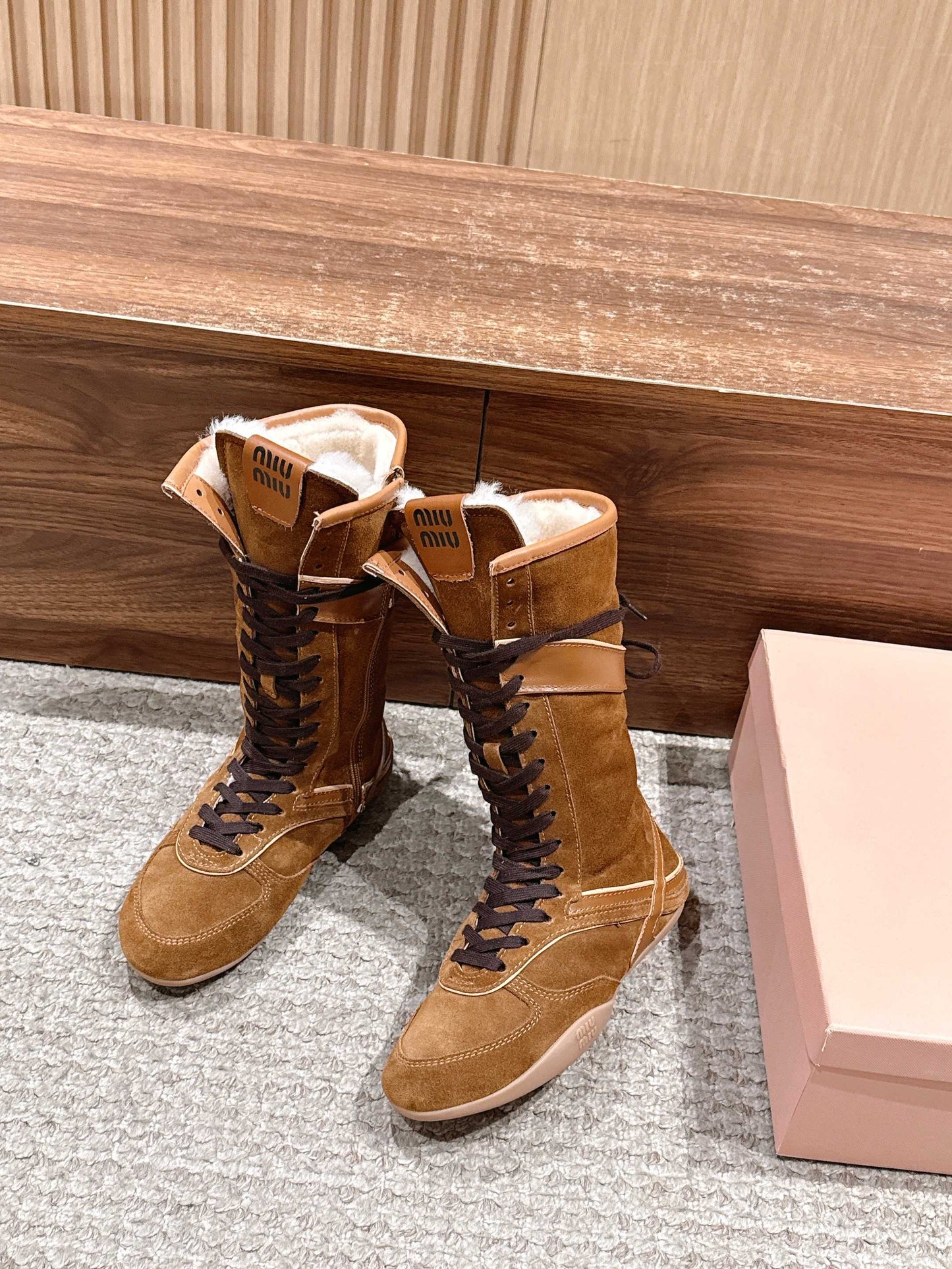 Miu 25fw half boots