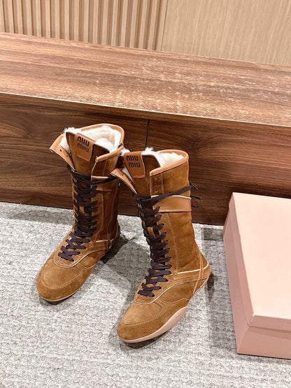 Miu 25fw half boots