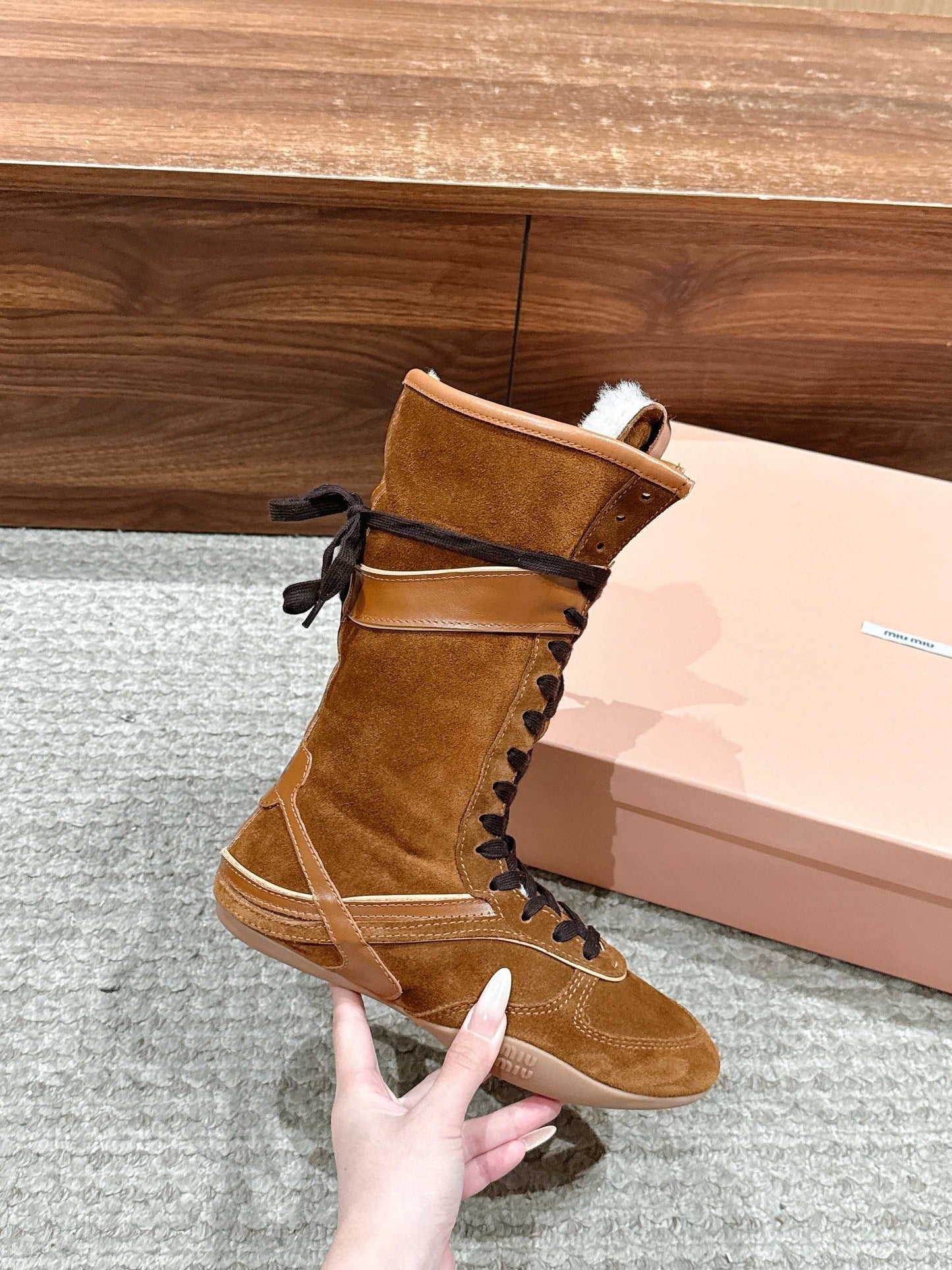 Miu 25fw half boots