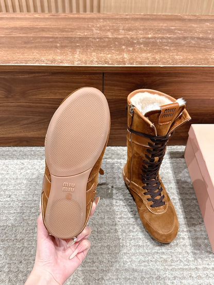 Miu 25fw half boots