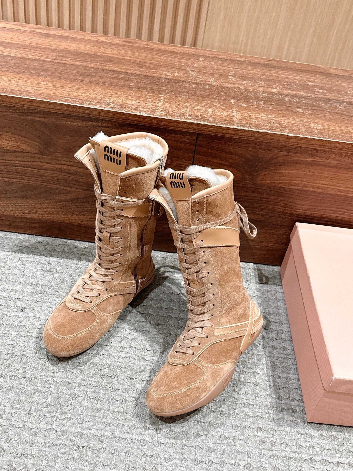 Miu 25fw half boots