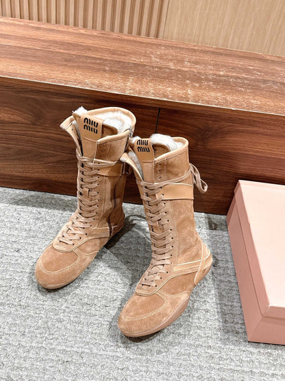 Miu 25fw half boots