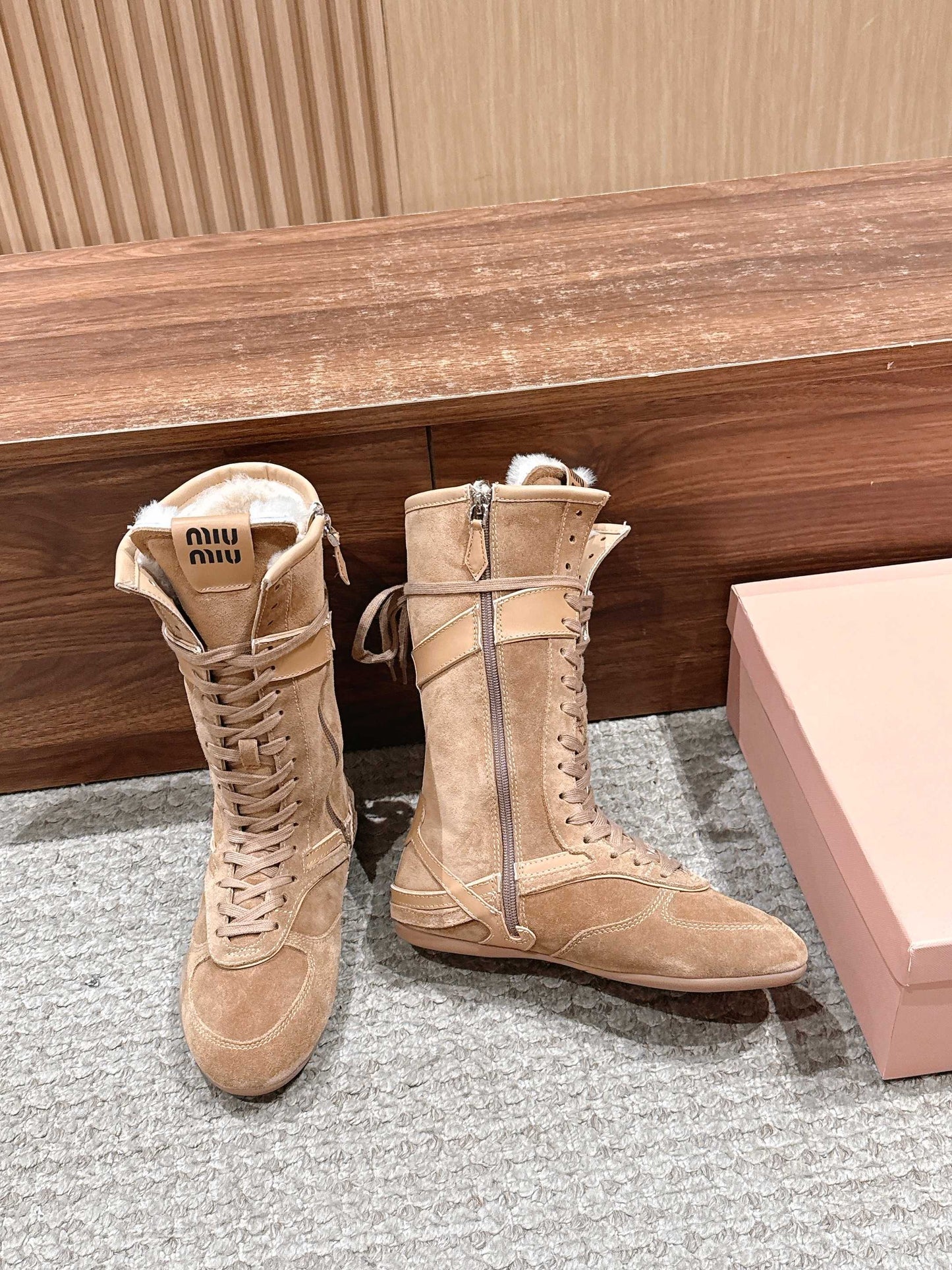 Miu 25fw half boots