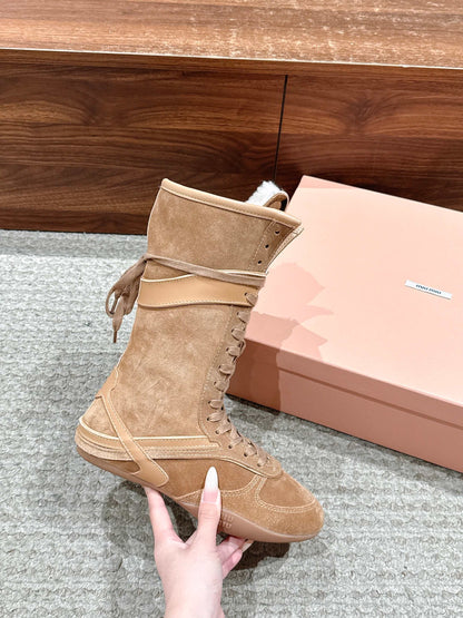 Miu 25fw half boots