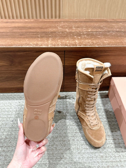 Miu 25fw half boots
