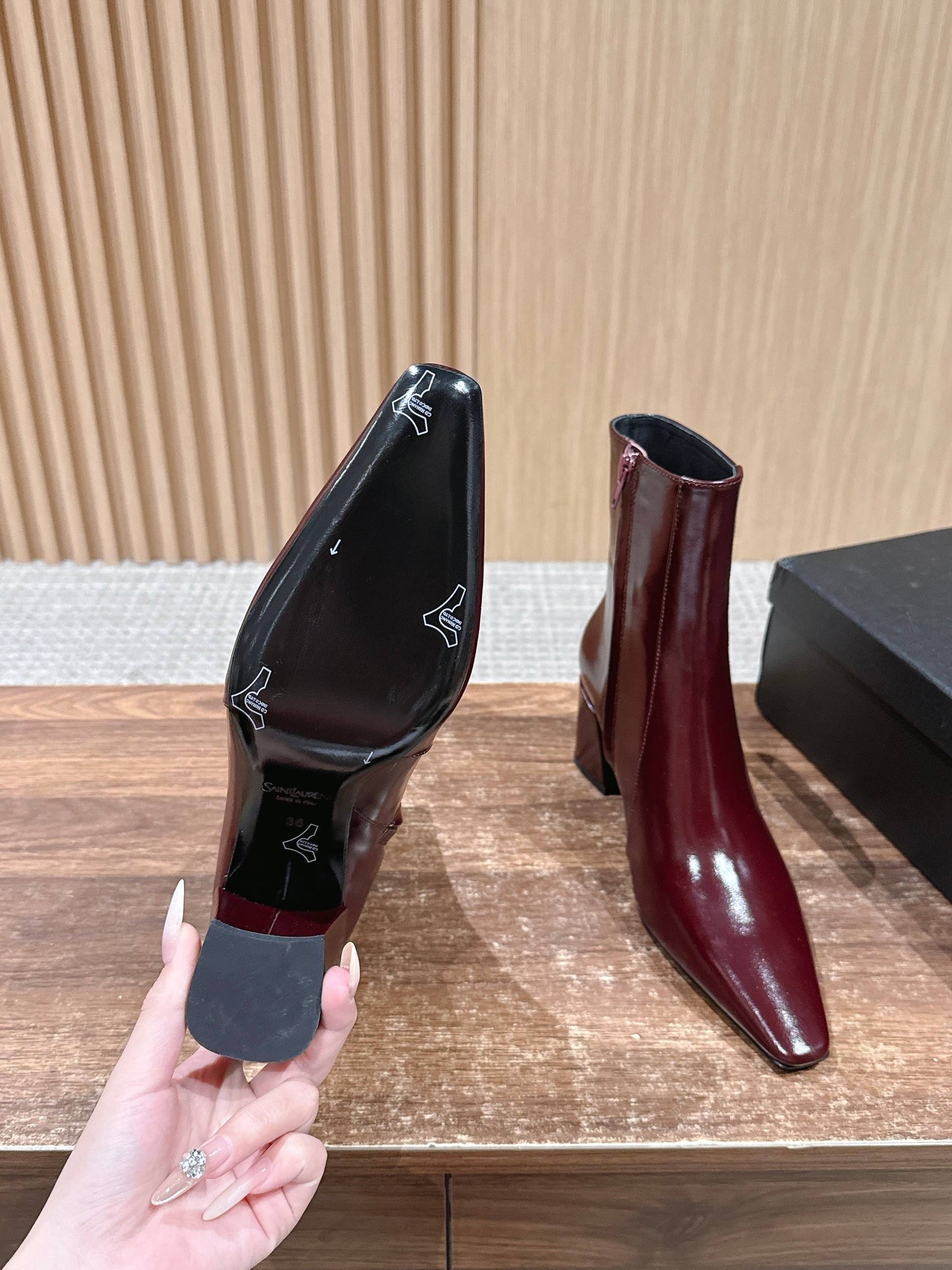 Sain 25fw ankle boots