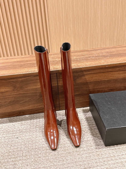 Sain 25fw knee high boots