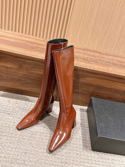 Sain 25fw knee high boots