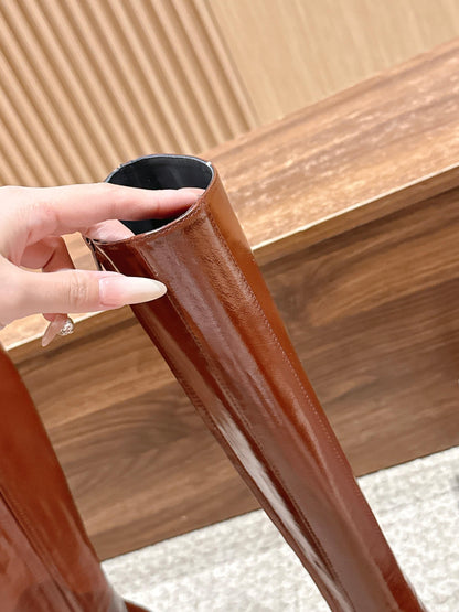 Sain 25fw knee high boots