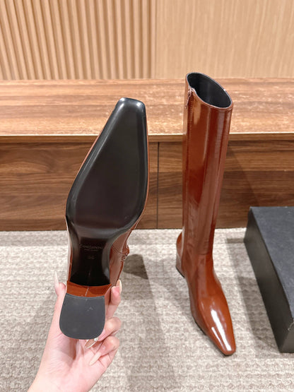 Sain 25fw knee high boots