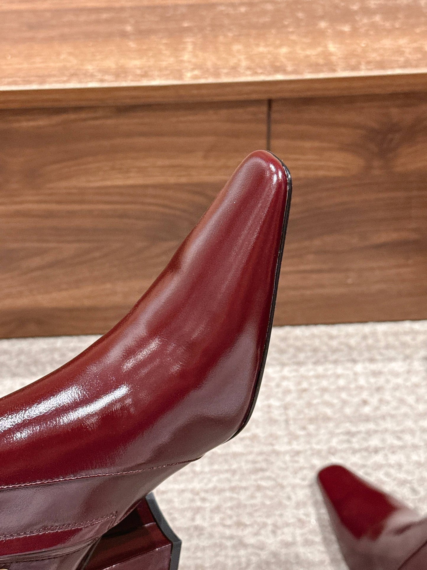 Sain 25fw knee high boots