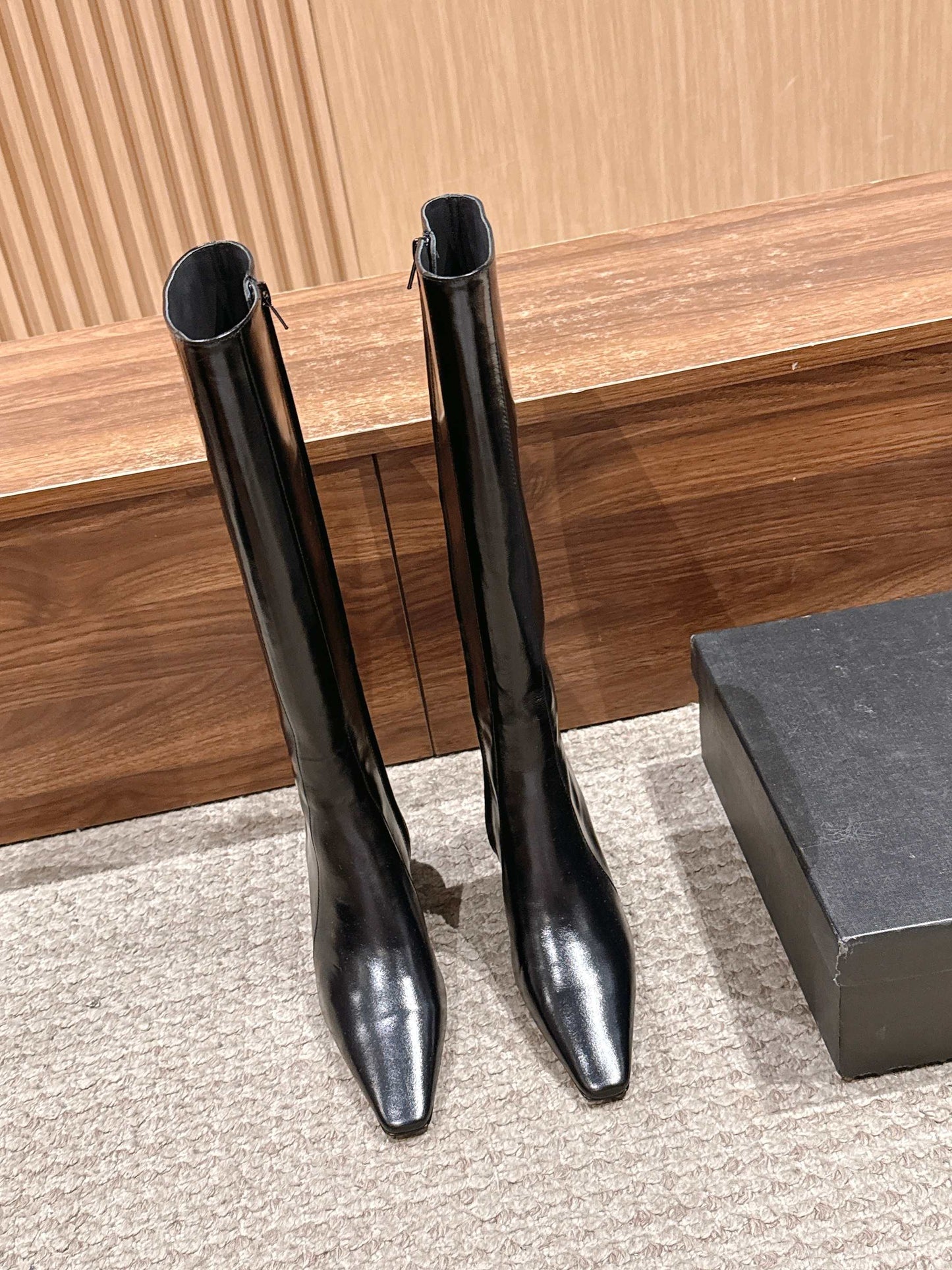 Sain 25fw knee high boots