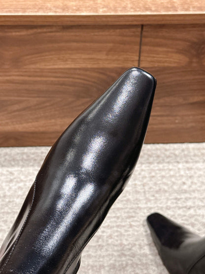 Sain 25fw knee high boots