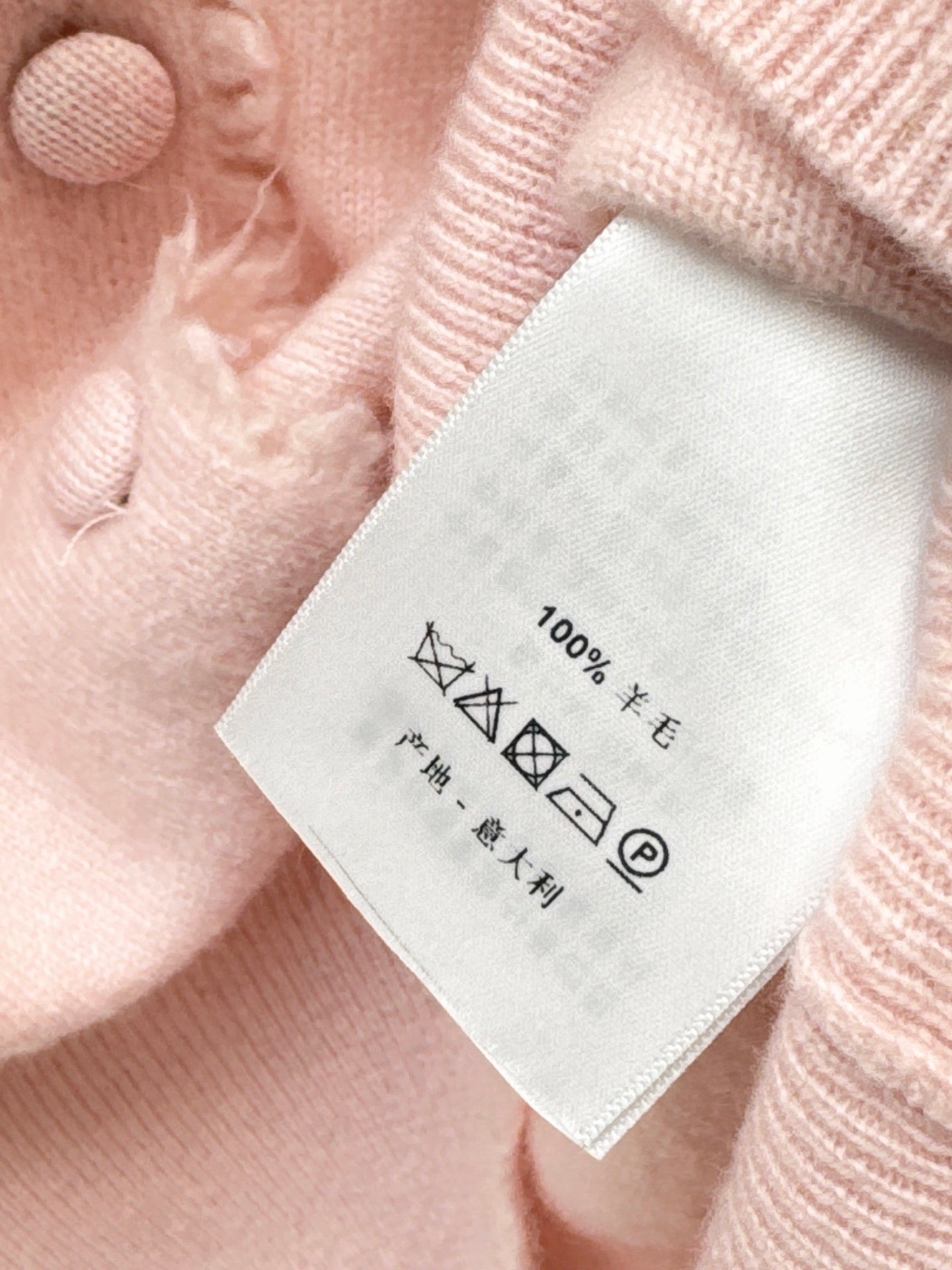 Es 25fw rhinestone cardigan