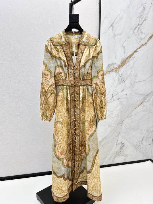 Zimm 25fw print dress