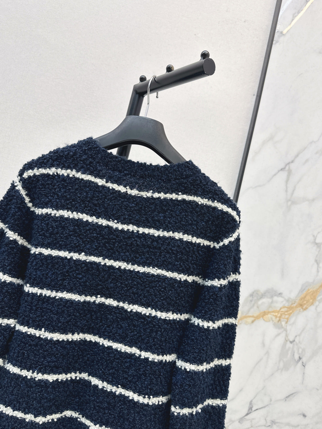 CD 25fw tripe cardigan